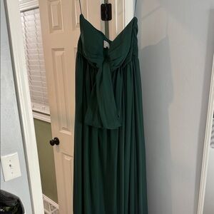 Birdy Grey Dark Green Maxi Dress
